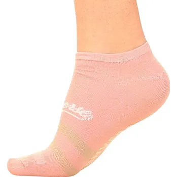 Dámské ponožky ponožky Converse Varsity No Show Flat Knit 3 Pack - E1356P/Horizon Pink/Flamingo Fade/Vernal Pool 37-42