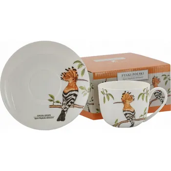 MCP, šálek s podšálkem 280 ml - DUDEK/ POLSKÝ PTÁCI od Agaty Hajdecké