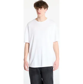 Pánské tričko Tričko Urban Classics Waffle Tee White XL