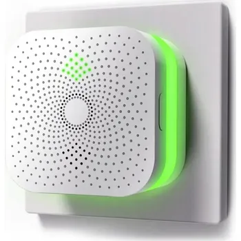 Bezpečnostní detektor DETEKTOR SENZOR ČIDLO ZEMNÍHO PLYNU A LPG 230V ALARM ZVUKOVÝ A SVĚTELNÝ