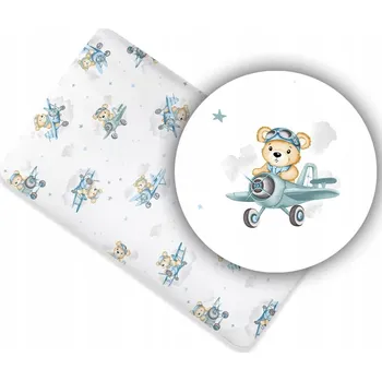 Prostěradlo BAVLNĚNÉ PROSTĚRADLO DO POSTÝLKY 180x80, POLSKÝ 100% BAVLNA