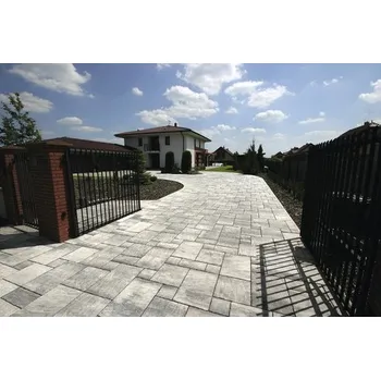 Venkovní dlažba Semmelrock Suprema kombi 6 cm bíločerná