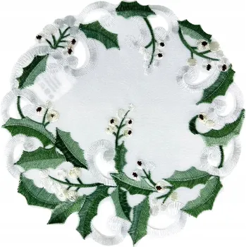 Papírový ubrousek Ubrousek JARNÍ - 20 ks kulatý - sváteční vzor květiny