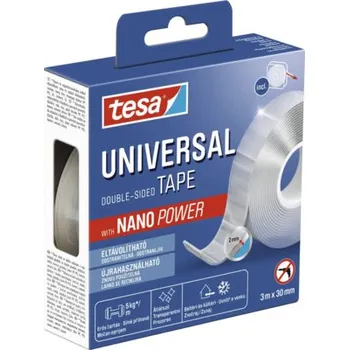 Lepicí páska Nano univerzální páska Tesa znovu použitelná 3 m x 30 mm
