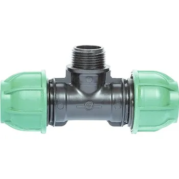 Instalatérský materiál T-kus s vnějším závitem na odbočce 25x1/2"x25 Sprinklersystem