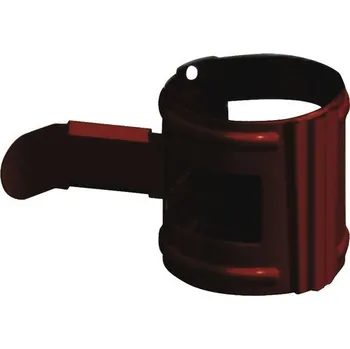 okap Objímka pro okapový svod PRECIT 87 mm plechová 8017 čokoládová hnědá