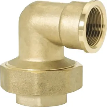 Instalatérský materiál Rohové šroubení 90°C Gebo Gold vnitřní 1"