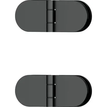 Zdvižně zápustné závěsy kulaté černé