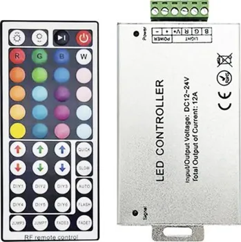 LED osvětlení LED ovladač Bohemia-Design SRGB34 RGB RF 12-24V 12A
