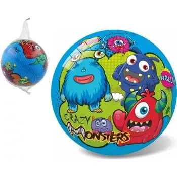 Dětský míč Míč Příšerky nafouknutý 23cm v síťce