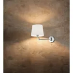 Nástěnné osvětlení Lyon E27 1x60 W matný nikl