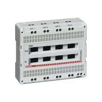 IP kamera BTicino F441 REG audio/video mixážní pult se 4 vstupy a