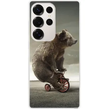 Pouzdro na mobilní telefon Odolné silikonové pouzdro iSaprio - Bear 01 - Samsung Galaxy S25 Ultra