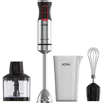 Mixér Solac, BA5616, Pro Chef 1201, tyčový, 4 čepele z nerezové oceli, turbo funkce, 1200 W