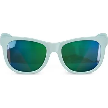 Dětská zábrana SUAVINEX dětské sluneční brýle polarizované s pouzdrem Hranaté vel. 0-12 m zelená