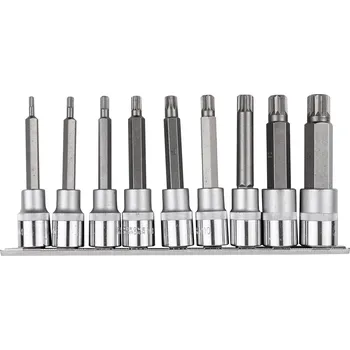 Gola sada RICHMANN Sada nástavců XZN 1/2" 9 dílů | M4-M16, 100 mm