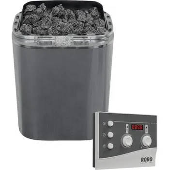Set saunových kamen Roro ABN2 9 kW s ext. řídicí jednotkou