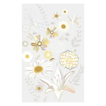 Tapeta Vliesový panel 392101 The Wall 2 Květinový 159 x 280 cm