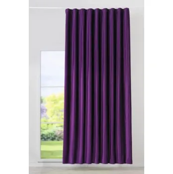 Velvet závěs Castellano uni fialová 250x270 cm