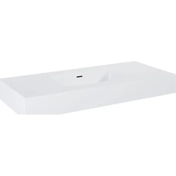 Umyvadlo Klasické umyvadlo Jungborn DECEM mineralní mramor bílá 1008 mm 168860