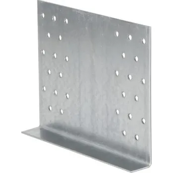 Tesařské kování Gerberova spojka 140x180x20 mm sendzimirově pozinkovaná