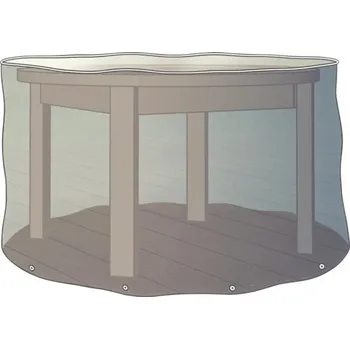 Zahradní stůl Ochranný obal na zahradní stůl GARDEN PLACE Ø 125 cm, v. 75 cm