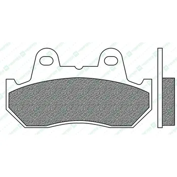 Brzdové destičky, NEWFREN (směs ROAD TOURING ORGANIC) 2 ks v balení NEWFREN M502-863