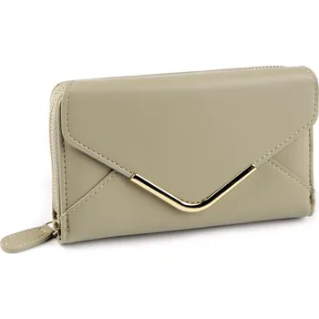 Peněženka Dámská peněženka 9x15 cm - 4 šedokrémová