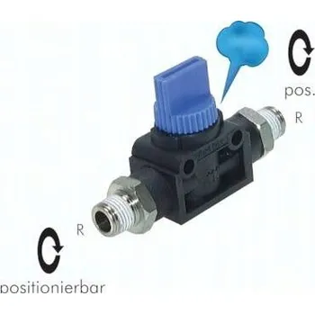 Vodovodní kohout Kulový kohout uzavírací, zásuvný 3/2 G1/8 vnější závit