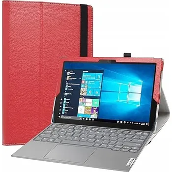 Pouzdro na mobilní telefon LiuShan kompatibilní s pouzdro Lenovo IdeaPad Duet 3i 10IGL5, červené