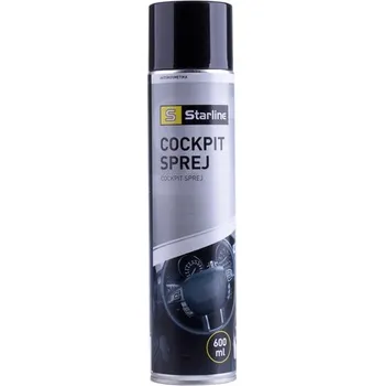 Čistič plastových dílů Starline ACST057 Cockpit spray-vanilka, sprej - 600ml