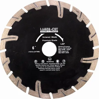 Řezný kotouč Diamantový kotouč segmentový 150 x 22,23 x 7mm LSP LASER-CUT L00123