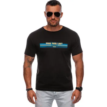 Pánské tričko Pánské triko Edoti Edoti černá 2277923