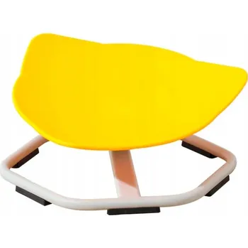 Otočné křeslo Shield - žluté