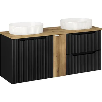 Koupelnový nábytek Comad SET-NOB B OAK 140CM UN BEYOND 5 WH