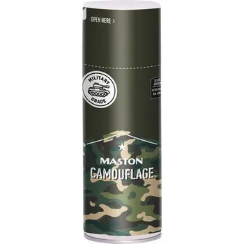 Barva ve spreji Lak ve spreji Maston Camouflage Olive Green RAL6003 olivově zelený 400 ml