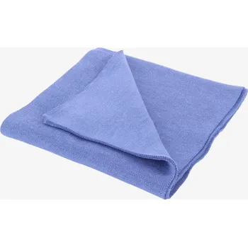 Šála Vlněná šála Modrá 176x24cm