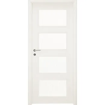 Interiérové dveře Interiérové dveře Colorado 5 prosklené 60 L bílé (VÝROBA NA OBJEDNÁVKU)