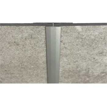 Stavební profil Rocko hliníkový T profil Černý 4.5 x 2800 mm