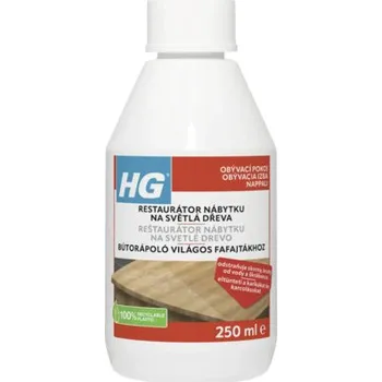 HG restaurátor nábytku pro světlé druhy dřeva 250 ml