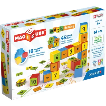 Stavebnice Geomag Geomag Magicube Math Building Recycled Clips 61