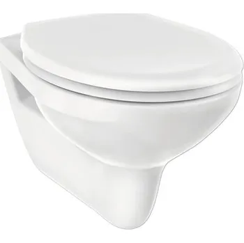 Klozet Závěsné WC form&style Obira otevřený splachovací kruh vč. WC prkénka