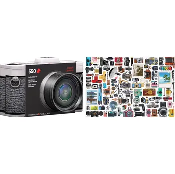 Puzzle EUROGRAPHICS puzzle v plechové krabičce – klasický fotoaparát, 550 dílků
