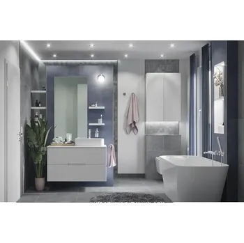 Koupelnový nábytek Koupelnová skříňka pod umyvadlo Jungborn SEDICI bílá 100 x 57 x 50 cm 55738