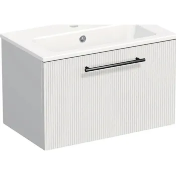 Koupelnový nábytek Koupelnová skříňka s umyvadlem Intedoor TRENTA 60 cm bílá matná TRE MINI 60 1Z B A8916