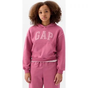 Dívčí mikina GAP Dětská mikina s logem - Holky GAP růžová 2715397