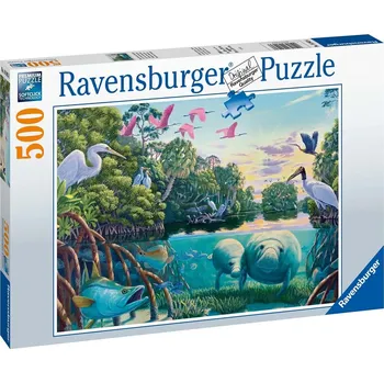Puzzle Ravensburger puzzle Okamžiky s kapustňáky 500 dílků