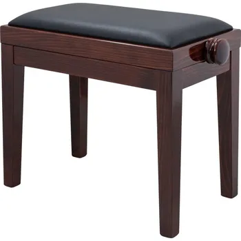 Discacciati stolička 105 - Mahagon lesk - vinylový sedák