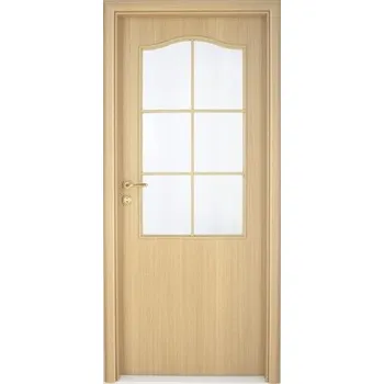 Interiérové dveře Interiérové dveře Single 2 prosklené 70 P dub (VÝROBA NA OBJEDNÁVKU)