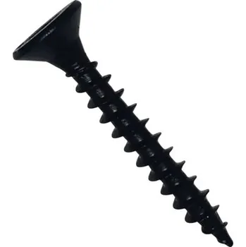 Vrut Univerzální vrut zapuštěná hlava torx zinek černý 6,0x060, 10 ks